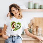 Personnalisé Grand Sis Mid Sis Lil Sis Y2K Heart Cartoon Girl T-shirt Sweatshirt Hoodie with Name Birthday Friendship Gift for Besties Women