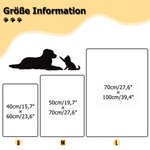 Personalisierte Niedliche Pfotenabdruck Kuscheldecke mit Haustiernamen für Auto Sofa Geburtstag Weihnachten Geschenk für Katzen- und Hundeliebhaber