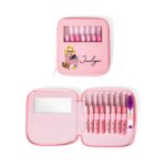 Personalised Hair Ball Needlework Cartoon Girl with Name Birthday Gift for  Crochet Lovers Women