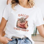 T-shirt unisexe Sweatshirt avec nom Cadeau d'anniversaire pour les fans de Moo Deng Lovers