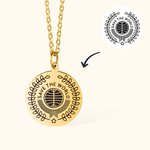 Personlig gravert College High School Logo Disc Anheng Halskjede Jubileum Graduation Tilbake til skolen Gave til Graduate Student