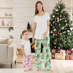 Pantalon de pyjama personnalisé Multicolore Avatar Best Ever 1-12 Photos Enfant Adulte Cadeau d'anniversaire pour la famille