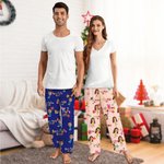 Pantalon de pyjama personnalisé Multicolore Avatar Best Ever 1-12 Photos Enfant Adulte Cadeau d'anniversaire pour la famille