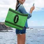 Personalizzato Artificiale Pastello Design Tote Bag con nome Grande capacità Giornata dell'insegnante Regalo di ritorno a scuola per l'insegnante