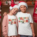 Personalized Cousin Crew Soft Baby Bodysuit T-shirt Sweatshirt Hoodie with Name Christmas Party Favor Gift for Family