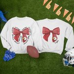 Personlig Multicolor Mascot Coquette Bow T-shirt Sweatshirt med text Speldagsgåva för sportälskare Cheerleading