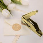Personalised Initial Book Embosser Stamp Hand Held Embosser Set with Text and Name Birthday Gift for Bookworm Book Lovers