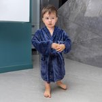 Personalized Flush Baby Bathrobe Dressing Gown with Embroidered Name Soft Super Absorbent Daily Use Birthday Baby Shower Gift for Baby Toddler