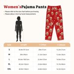 Personalized Soft Christmas Hat Dog Cat Portrait Long Pajama Pants with Pocket Drawstring Christmas Gift for Pet Lover