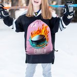 Gepersonaliseerde Fire Flame Baseball Basketball Softball Sports Ball Drawstring rugzak met naam en nummer team verjaardag Gift voor sportliefhebbers