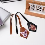 Gepersonaliseerde hond kat foto lederen tas tag met naam verjaardagscadeau voor dierenliefhebbers