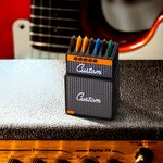Personalizado en 3D impreso Marshall Estilo Amplificador Púas de Guitarra Púas de plectro de diseño de pantalla con el nombre de regalo de cumpleaños 