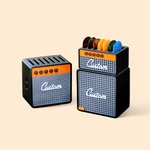 Personalizado en 3D impreso Marshall Estilo Amplificador Púas de Guitarra Púas de plectro de diseño de pantalla con el nombre de regalo de cumpleaños 