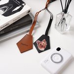 Gepersonaliseerde hond kat foto lederen tas tag met naam verjaardagscadeau voor dierenliefhebbers