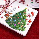 A Joyful Christmas Envelope of Surprise - Custom Christmas Money Wallet with Santa Elk Tree Design & Name, Perfect Stocking Stuffer for Kids