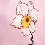 Gepersonaliseerde Dubbelzijdige Wasmand met Cartoonfiguur en Geboortebloem Waterdicht met Handvat Cadeaus voor Kinderen