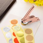 Animale personalizzato Aquila Tigre Libro Embosser Hand Held Embosser Embossing Stamp con nome Regalo di compleanno per gli amanti dei libri Bookworms