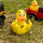 Personalised 3D Print Double Middle Finger Duck with Text Tabletop Decoration Funny Jeep Accessory White Elephant Gift for Friend Colleague