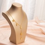 Henkilökohtainen Dainty Lariat Y kaulakoru 3-9 nimikirjaimet Äitienpäivä Syntymäpäivä Joululahja naisille