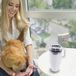Personalized Cute Cat Clear Acrylic Tumbler Name Plate Tag Accessories for Stanley Cup Birthday Gift for Cat Lovers Owners 5