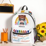 Mochila escolar infantil personalizada con un simpático personaje de dibujos animados Bolsa escolar multifuncional impermeable de gran capacidad Regalo de vuelta al cole para niños