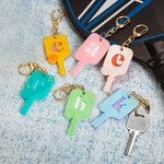 Gepersonaliseerde Leuke Pickleball Peddel Acryl Keychain met initiaal verjaardag jubileum cadeau voor Pickleball liefhebber