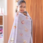 Couverture personnalisée Casse-Noisette Pain d'épices avec nom Cadeau d'anniversaire de Noël pour enfants Filles