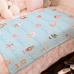 Couverture personnalisée Casse-Noisette Pain d'épices avec nom Cadeau d'anniversaire de Noël pour enfants Filles
