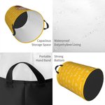 Personalised Cartoon Girl Boy Waterproof Laundry Storage Basket with Name and Handle Birthday Children's Day Gift for Kids