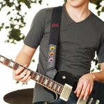 Gepersonaliseerde Verstelbare Oxford Gitaarriem en 12 stuks Plectrums met Geborduurde Naam Muziek Gear Accessoires Verjaardagsgeschenk voor Gitarist Muzikant