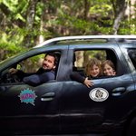 Aimant de voiture personnalisé avec texte du logo Décoration de voiture Promotion de la marque Cadeau publicitaire pour les entreprises