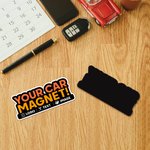 Aimant de voiture personnalisé avec texte du logo Décoration de voiture Promotion de la marque Cadeau publicitaire pour les entreprises