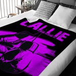 Personalized Multicolour Boxing Gloves Soft Throw Blanket with Name Home Decor Birthday Gift for Boxing Enthusiast