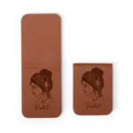 Personalizzato Bookshelf Girl Character Design Magnetic Bookmark Clip with Name Birthday Gift for Book Lover Bookworm (topo di biblioteca)