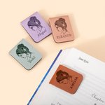 Personalizzato Bookshelf Girl Character Design Magnetic Bookmark Clip with Name Birthday Gift for Book Lover Bookworm (topo di biblioteca)