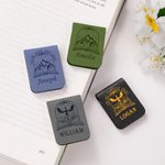 Livre Fantasy Dragon Velaris Sword Design Clip Signet Magnétique avec Nom Cadeau d'Anniversaire pour Amoureux du Livre Bookworm