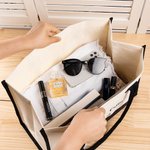 Sac en toile personnalisé avec nom et ruban Cadeau d'anniversaire de Noël pour Maman Grand-mère Amateurs de tricot