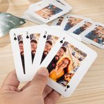 Personalised Photo Playing Cards with Text 54 Card Deck Board Game Party Favor Entertainment Housewarming Gift for Family Friends