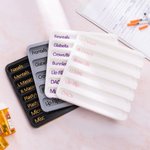 Personalised 3D Printed Injector Neurotoxin Botox Syringe Holder Tray with 5-8 Slots and Text Cosmetic Procedure Tool Gift for Aesthetic Practitioner