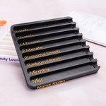 Personalised 3D Printed Injector Neurotoxin Botox Syringe Holder Tray with 5-8 Slots and Text Cosmetic Procedure Tool Gift for Aesthetic Practitioner