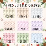 Gobelet personnalisé Coquette Bow Faux Glitter Christmas Tree 20oz Tumbler with Name Cadeau de Noël pour la famille et les amis