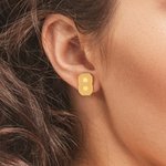 Gepersonaliseerde Sport Nummer Naam Stud Oorbellen Sieraden Verjaardagscadeau voor Spelers Fans Coaches