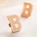 Gepersonaliseerde Sport Nummer Naam Stud Oorbellen Sieraden Verjaardagscadeau voor Spelers Fans Coaches