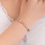 Personalized Minimalist Adjustable 1-8 Birth Flower Waxed Line Bracelet Charm Jewelry Birthday Christmas Gift for Women