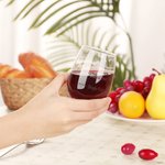 Personalized Pour Line Wine Glass with Engraved Name Anniversary Mother's Day Birthday Gift for Wine Lover