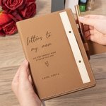 Journal de bord A5 personnalisé avec stylo en bois Cadeau de fête des pères Cadeau de fête des mères pour maman papa