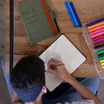 Journal de bord A5 personnalisé avec stylo en bois Cadeau de fête des pères Cadeau de fête des mères pour maman papa