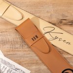 Personalized Multicolor Portable Leather Drumstick Bag with 1-2 Names and Detachable Wrist Strap Music Drum Accessory Birthday Gift for Drummer