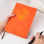 Cahier de notes en cuir avec 100 pages lignées pour l'école, le travail, le voyage, l'écriture, l'anniversaire, la famille...