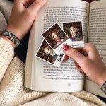 Gepersonaliseerde boekenkast cartoon karakter geboorte boeket bloemen magnetische bladwijzer Clip met naam verjaardag kerstcadeau voor vrouwen boekenwurmen